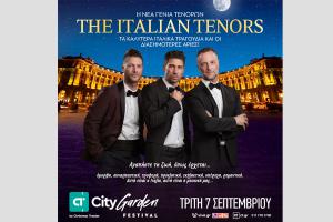 7 Σεπτεμβρίου THE ITALIAN TENORS - VIVA LA VITA! 🌿 CT GARDEN FESTIVAL